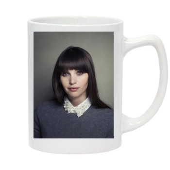 Felicity Jones 14oz White Statesman Mug