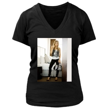 Fergie Women's Deep V-Neck TShirt