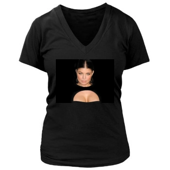 Fergie Women's Deep V-Neck TShirt