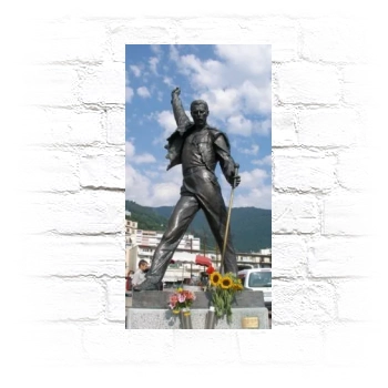 Freddie Mercury Metal Wall Art