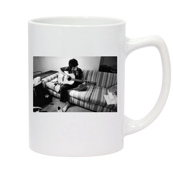 Freddie Mercury 14oz White Statesman Mug