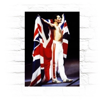 Freddie Mercury Metal Wall Art