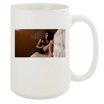 Freida Pinto 15oz White Mug