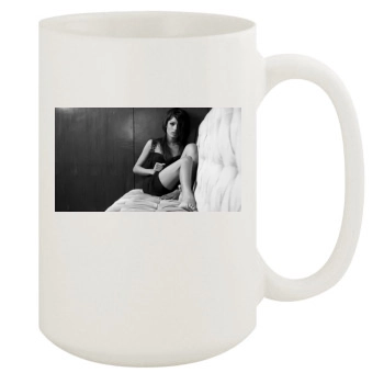 Freida Pinto 15oz White Mug