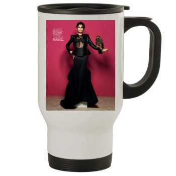 Freida Pinto Stainless Steel Travel Mug