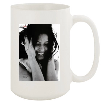 Freida Pinto 15oz White Mug