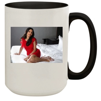 Freida Pinto 15oz Colored Inner & Handle Mug