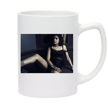 Freida Pinto 14oz White Statesman Mug