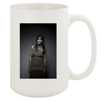 Freida Pinto 15oz White Mug