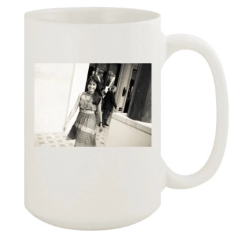 Freida Pinto 15oz White Mug