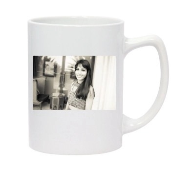 Freida Pinto 14oz White Statesman Mug