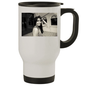 Freida Pinto Stainless Steel Travel Mug