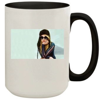 Emma Roberts 15oz Colored Inner & Handle Mug