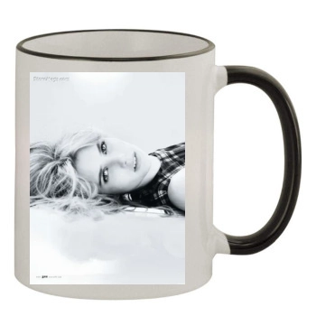 Emma Roberts 11oz Colored Rim & Handle Mug