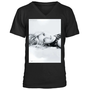 Emma Roberts Men's V-Neck T-Shirt