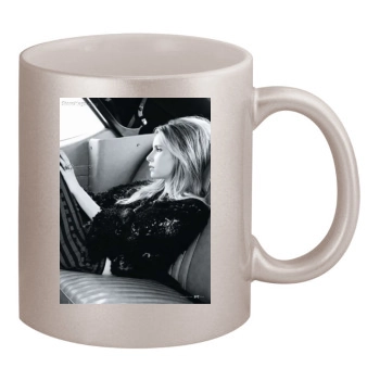 Emma Roberts 11oz Metallic Silver Mug