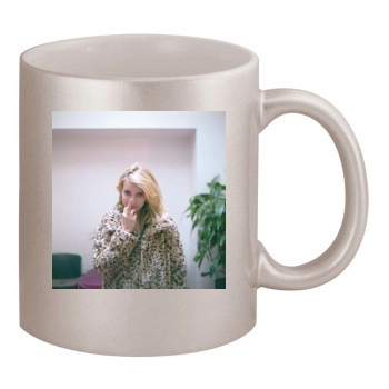 Emma Roberts 11oz Metallic Silver Mug