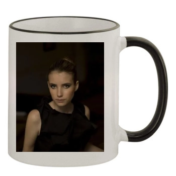 Emma Roberts 11oz Colored Rim & Handle Mug