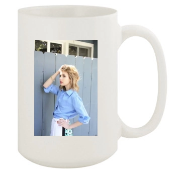 Emma Roberts 15oz White Mug