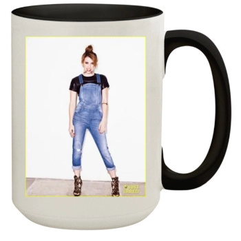 Emma Roberts 15oz Colored Inner & Handle Mug