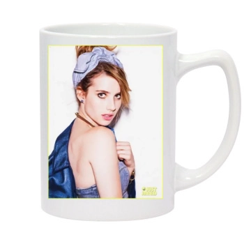 Emma Roberts 14oz White Statesman Mug