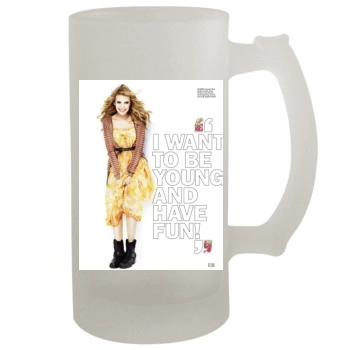 Emma Roberts 16oz Frosted Beer Stein