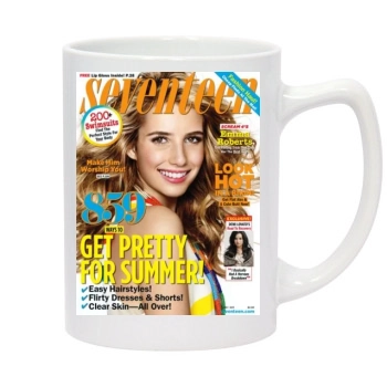 Emma Roberts 14oz White Statesman Mug