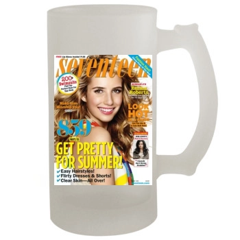 Emma Roberts 16oz Frosted Beer Stein