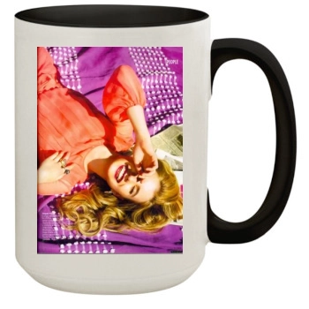 Emma Roberts 15oz Colored Inner & Handle Mug