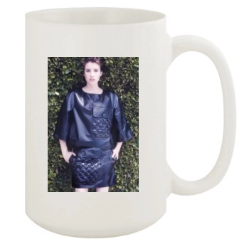 Emma Roberts 15oz White Mug