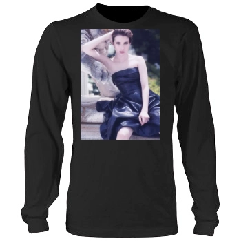 Emma Roberts Men's Heavy Long Sleeve TShirt