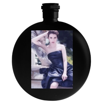 Emma Roberts Round Flask