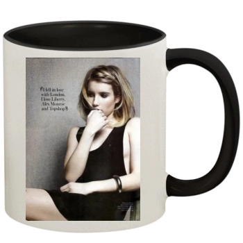 Emma Roberts 11oz Colored Inner & Handle Mug
