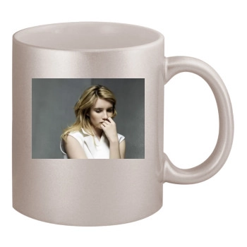 Emma Roberts 11oz Metallic Silver Mug