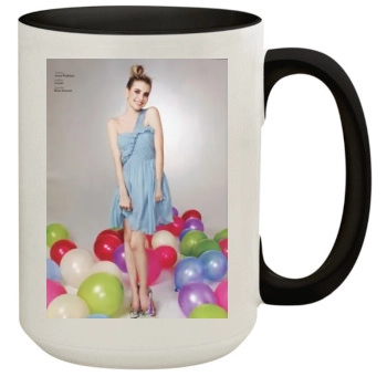 Emma Roberts 15oz Colored Inner & Handle Mug