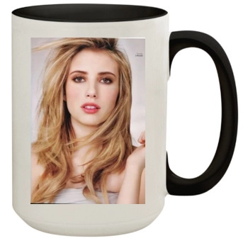 Emma Roberts 15oz Colored Inner & Handle Mug