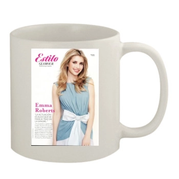 Emma Roberts 11oz White Mug