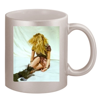 Emma Roberts 11oz Metallic Silver Mug