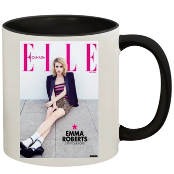 Emma Roberts 11oz Colored Inner & Handle Mug