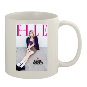 Emma Roberts 11oz White Mug