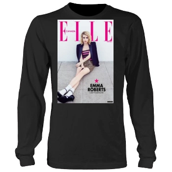 Emma Roberts Men's Heavy Long Sleeve TShirt