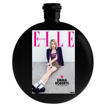 Emma Roberts Round Flask