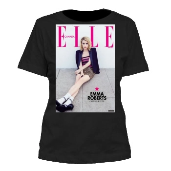 Emma Roberts Women's Cut T-Shirt