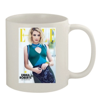 Emma Roberts 11oz White Mug