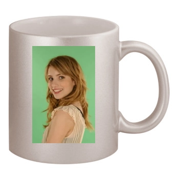 Emma Roberts 11oz Metallic Silver Mug