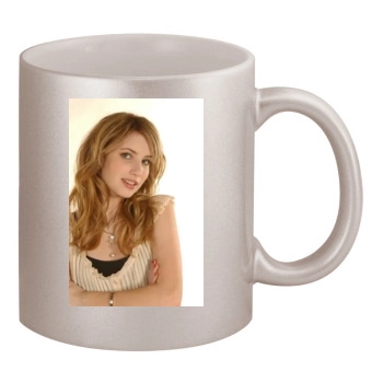 Emma Roberts 11oz Metallic Silver Mug