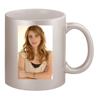 Emma Roberts 11oz Metallic Silver Mug