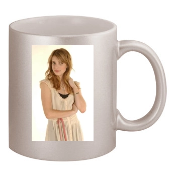 Emma Roberts 11oz Metallic Silver Mug