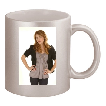 Emma Roberts 11oz Metallic Silver Mug