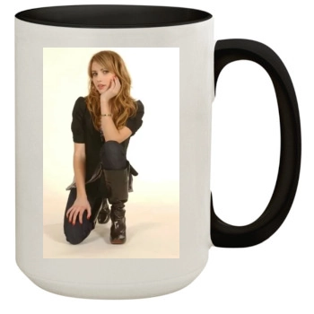 Emma Roberts 15oz Colored Inner & Handle Mug